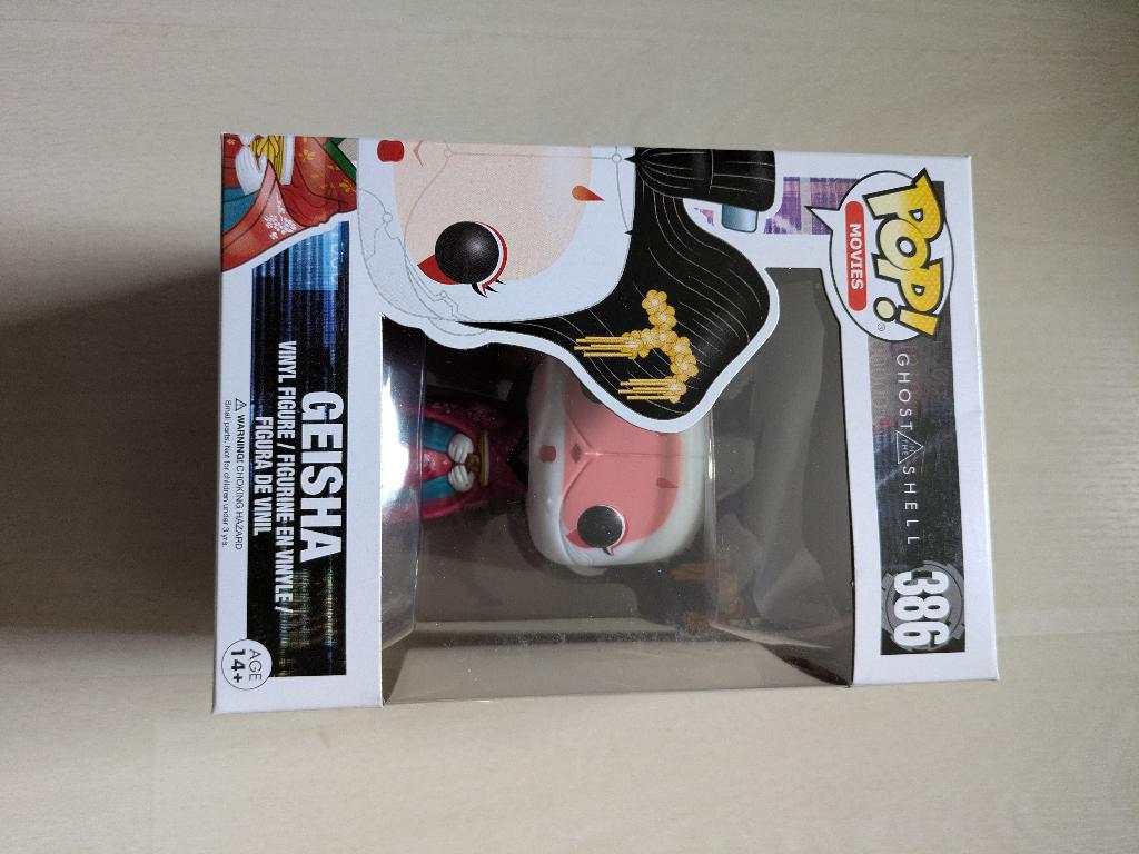 Funko pop! 386 Ghost in the Shell Geisha, Ophalen of Verzenden, Nieuw