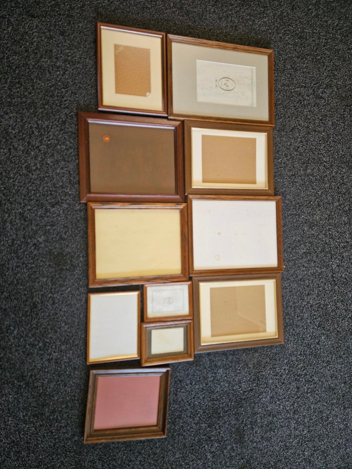 Eiken fotolijsten, verschillende maten, Gebruikt, Hout, Ophalen of Verzenden, Wissellijst