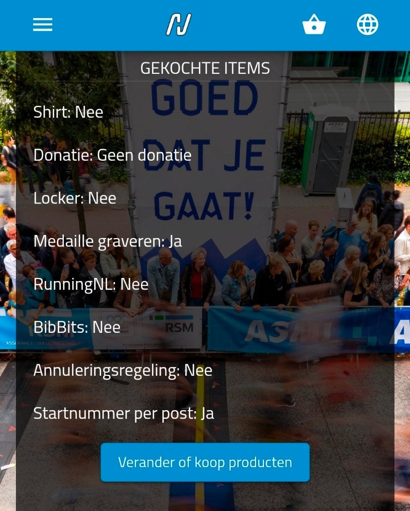 ASML hele marathon Eindhoven 2026 ticket, Overige merken, Verzenden, Overige typen, Nieuw