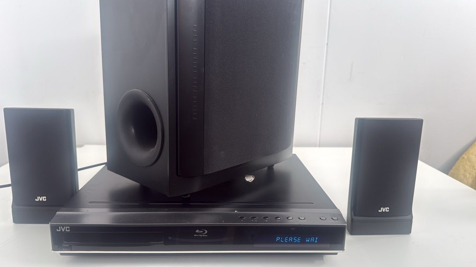 JVC Blu-ray Home Cinema Systeem, Gebruikt, 2.1-systeem, Blu-ray-speler, Ophalen of Verzenden