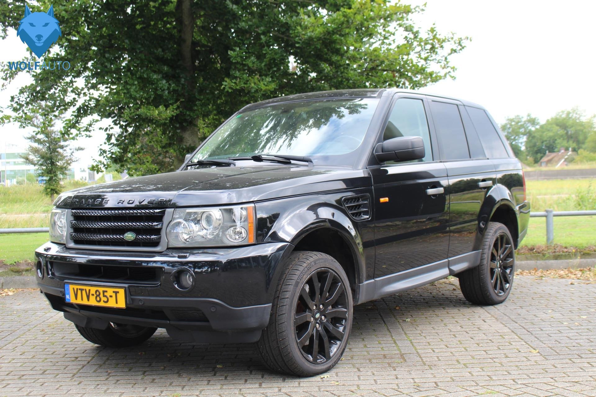 Land Rover Range Rover Sport 3.6 TDV8 272 pk GRIJS KENTEKEN, Auto's, Stof, 3628 cc, Zwart, 2 stoelen