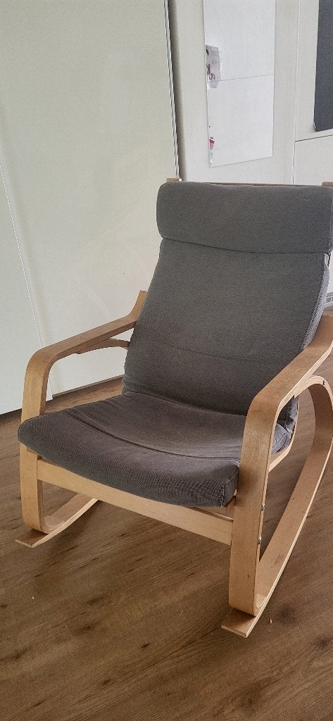 IKEA schommelstoel / fauteuil – zo goed als nieuw, Huis en Inrichting, Ophalen, Zo goed als nieuw, 75 tot 100 cm, 50 tot 75 cm