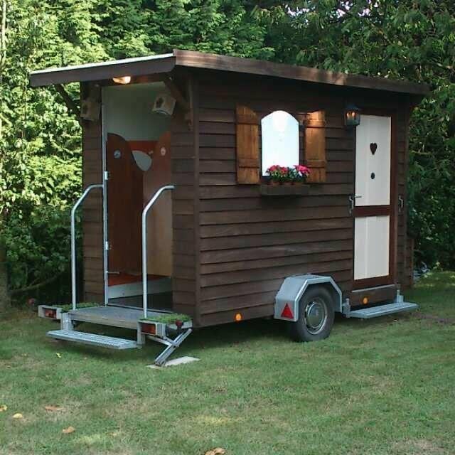 Toilet wagen verhuur, Ophalen, Gebruikt, Overige