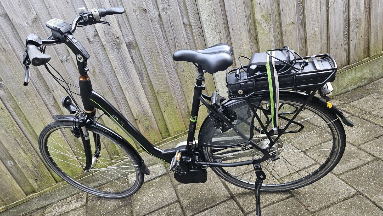Sparta b1 elektrische damesfiets met middenmotor, Fietsen en Brommers, 51 tot 55 cm, Ophalen of Verzenden, Zo goed als nieuw, Sparta