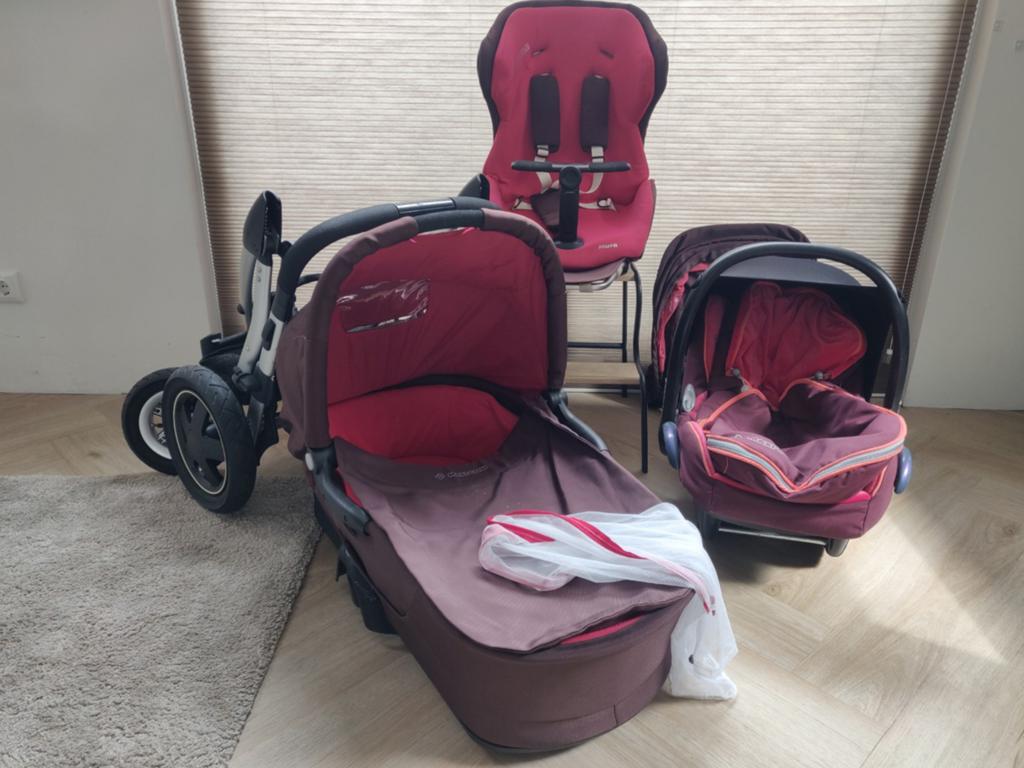 T.e.a.b ! Maxi cosi Mura 4 combi kinderwagen, Kinderen en Baby's, Buggy's, Maxi-Cosi, Voetenzak, Zonnekap, Ophalen