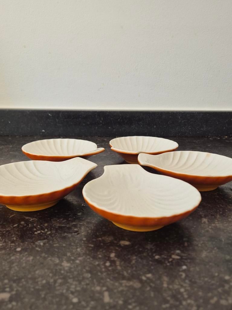 Vintage Sphinx Parafeu schelpen schaaltjes, Ophalen of Verzenden