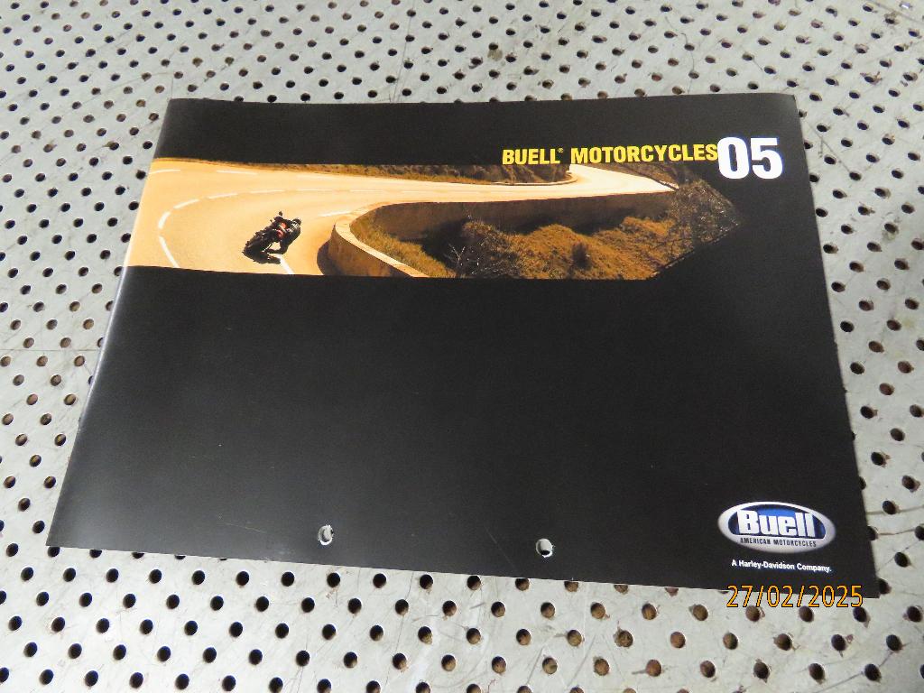 Mooie Folder - Reclame Buell American Motorcycles 2005, Ophalen of Verzenden, Gebruikt, Motoren