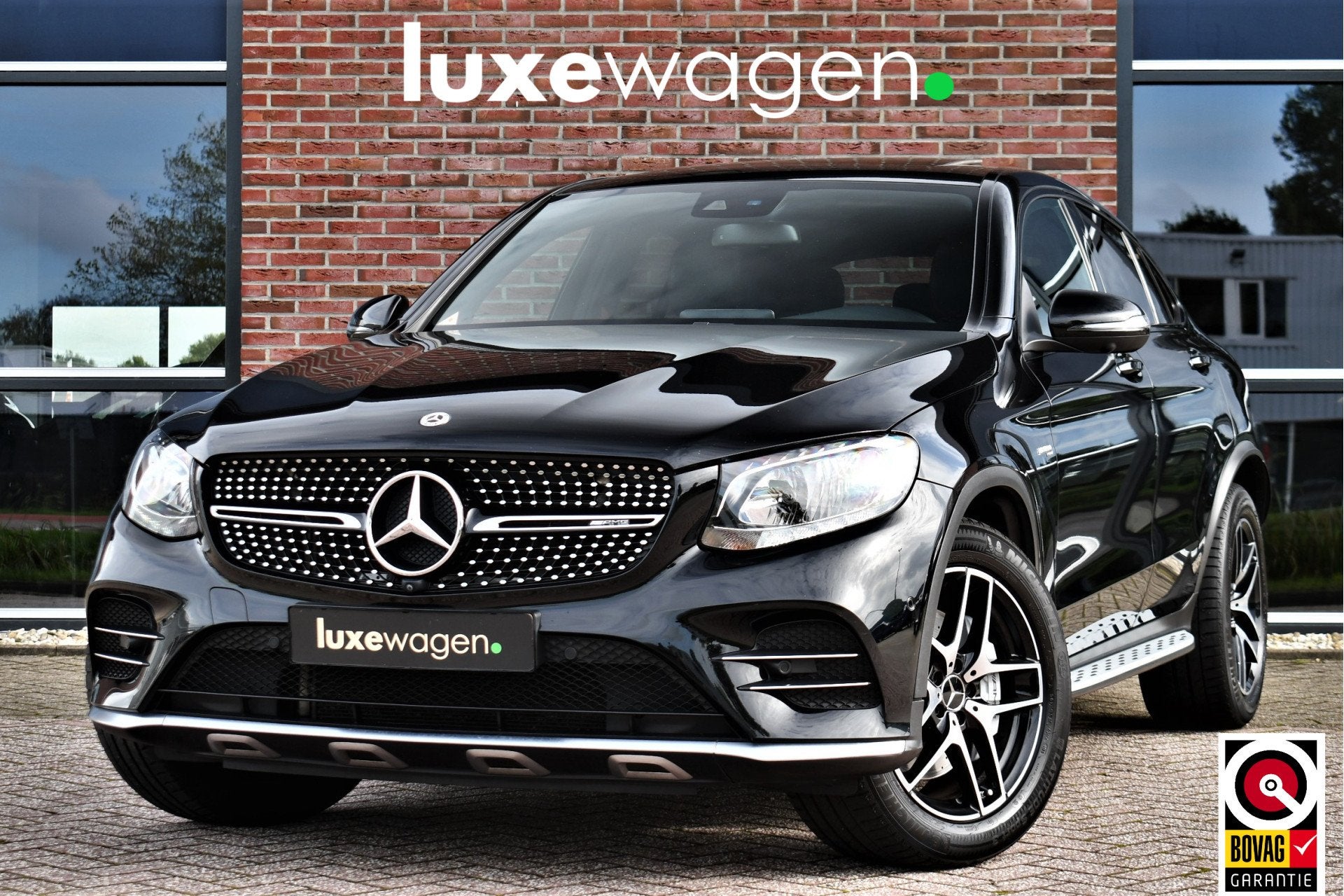 Mercedes-Benz GLC Coupé 43 AMG 4Matic El-Dak Luchtvering Tr, Automaat, Gebruikt, Zwart, Bedrijf