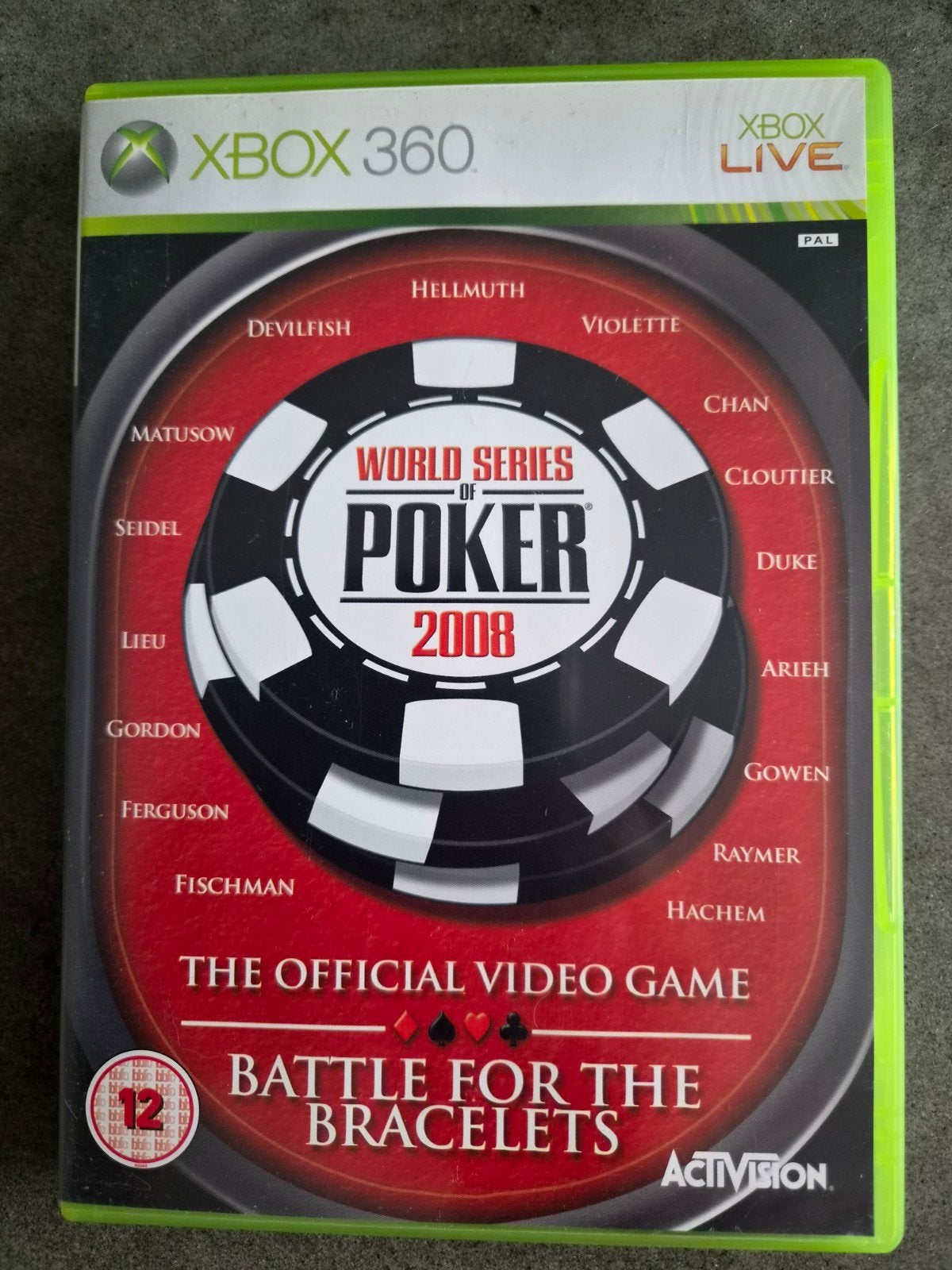 World Series Poker 2008 - Xbox 360, Verzenden, 1 speler, Zo goed als nieuw, Vanaf 3 jaar