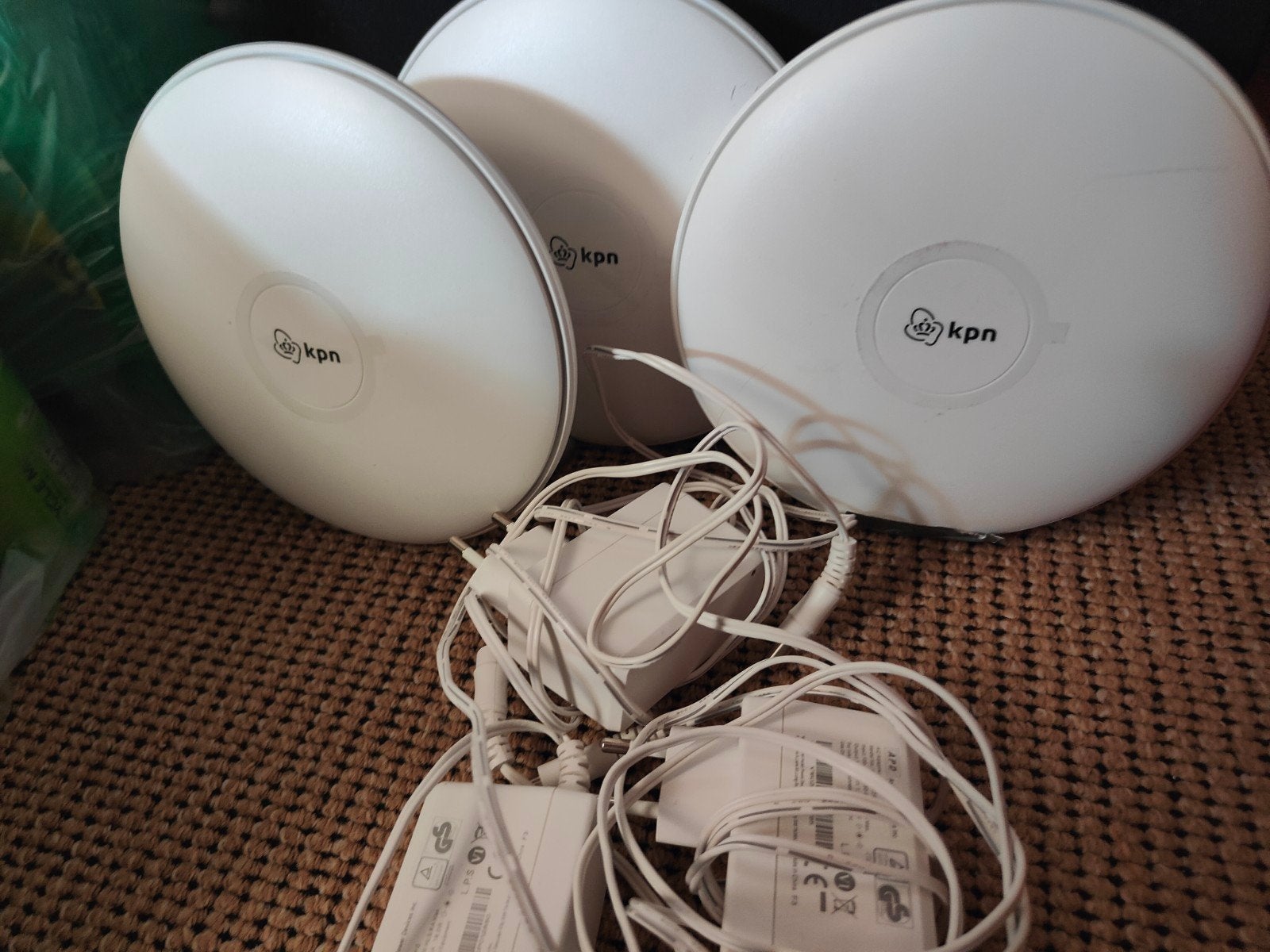 KPN SuperWifi punten / WiFi versterkers (3 stuks), Ophalen of Verzenden, Gebruikt, KPN