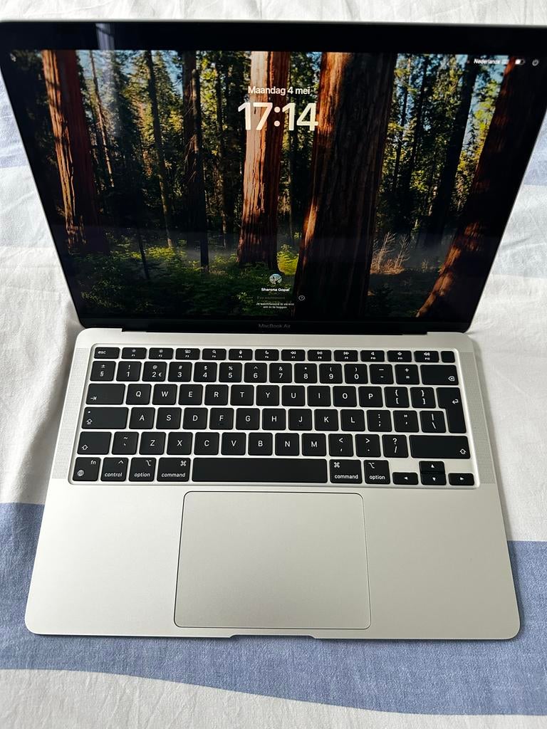 MacBook Air QWERTY (2021) - Zo goed als nieuw, Computers en Software, Apple Macbooks, Zo goed als nieuw, MacBook Air, 13 inch