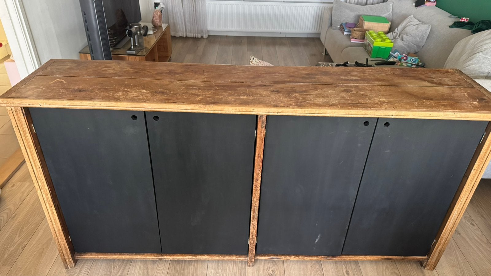 Dressoir 190x90x45 cm, Ophalen, Gebruikt, 150 tot 200 cm, Grenenhout