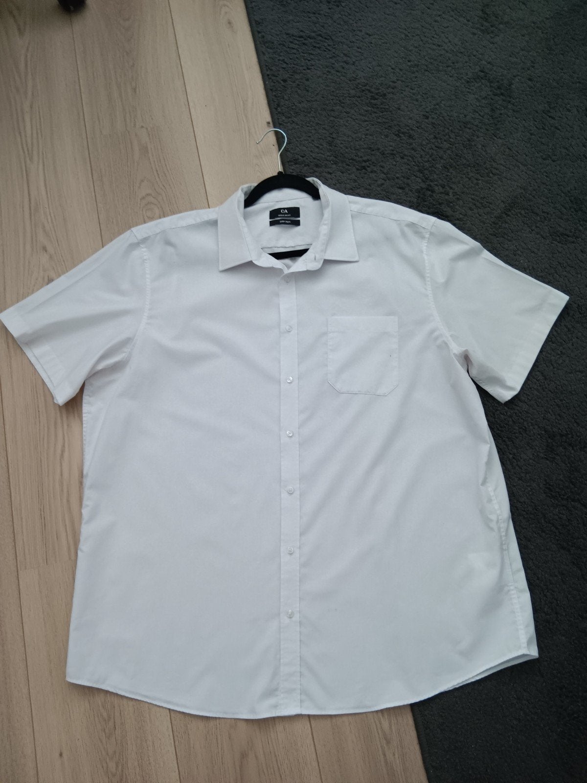 Zgan Overhemd mt XXL, C&A, Kleding | Heren, Overhemden, Wit, Zo goed als nieuw, Overige halswijdtes, C&A