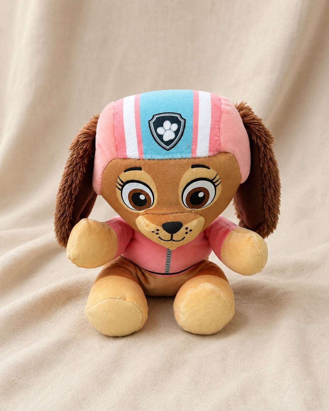 Paw Patrol Skye Knuffel – Roze Pilot Outfit – Pluche Hond, Ophalen of Verzenden, Nieuw, Hond
