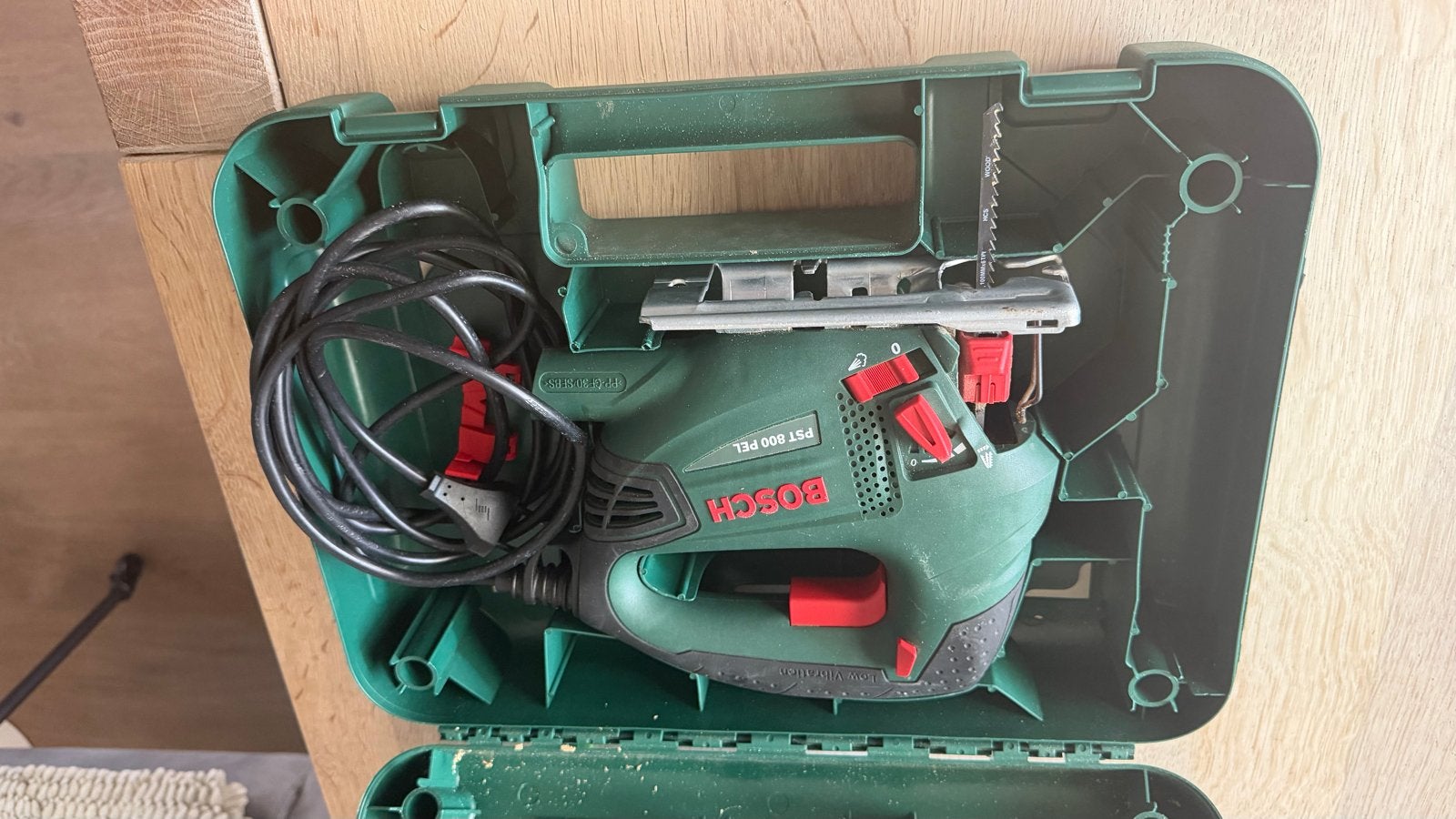 Bosch Decoupeerzaag PST 600 PEL in Koffer, Ophalen, Gebruikt, Decoupeerzaag, 600 tot 1200 watt