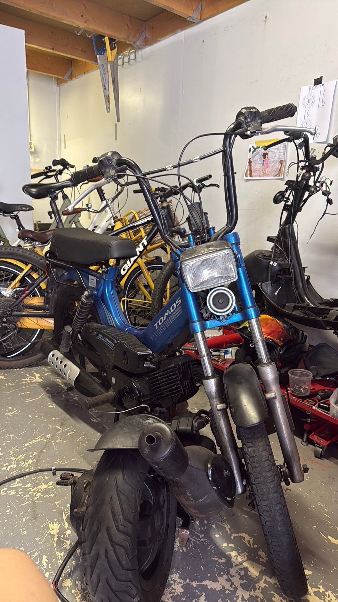 Tomos e start model, Ophalen, Gebruikt, Maximaal 25 km/u, Overige modellen