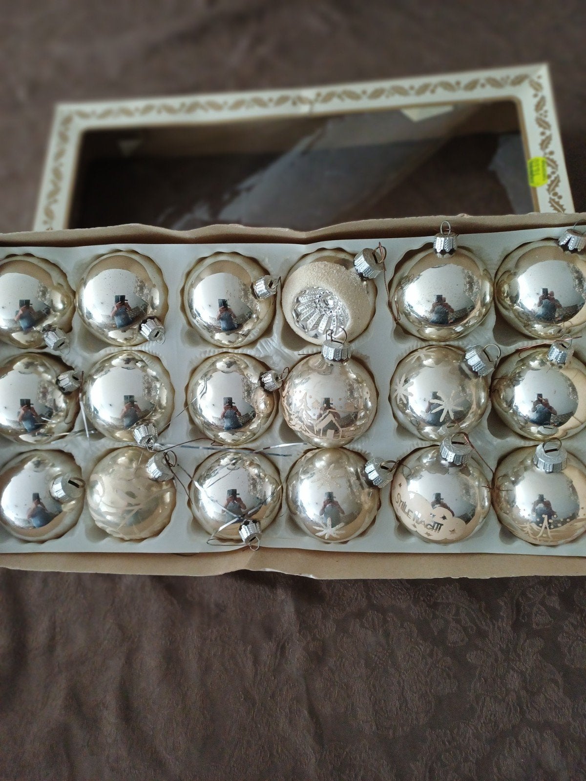 Vintage Kerstballen, Ophalen of Verzenden