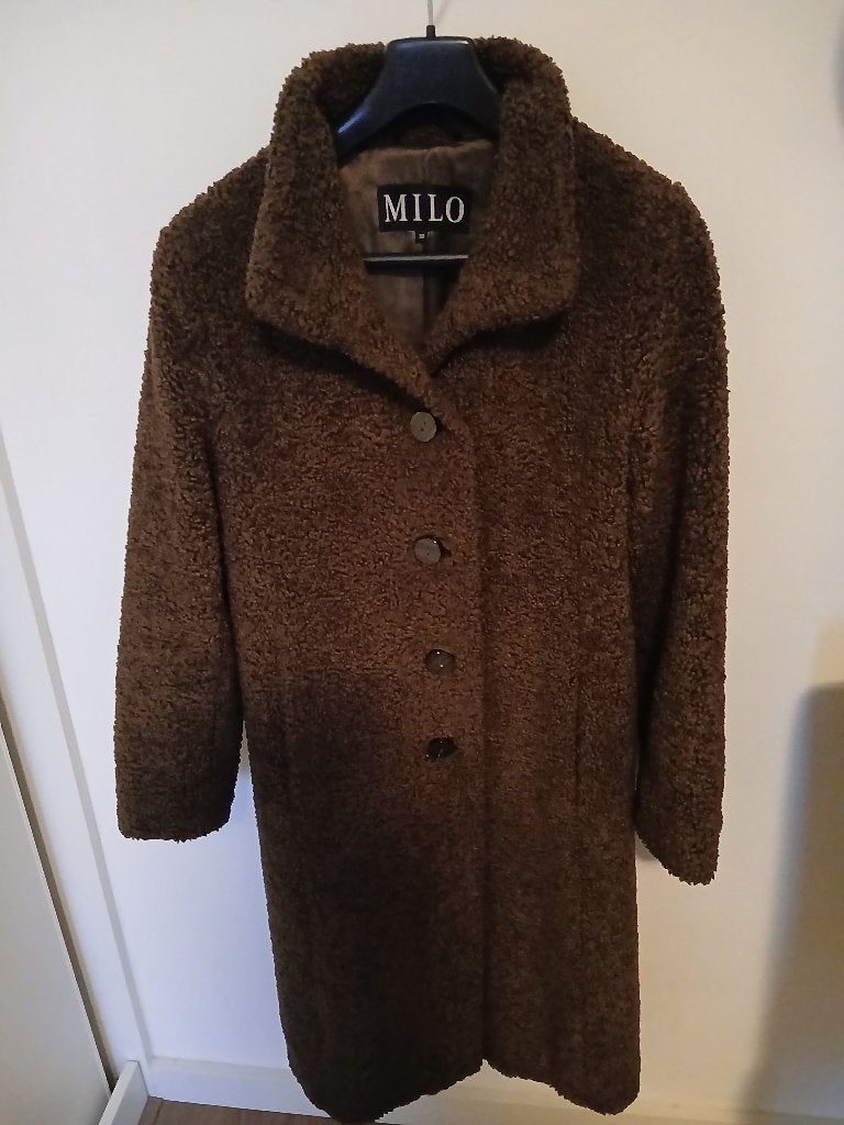 Wintermantel, Maat 38/40 (M), Ophalen of Verzenden, Zo goed als nieuw, Milo