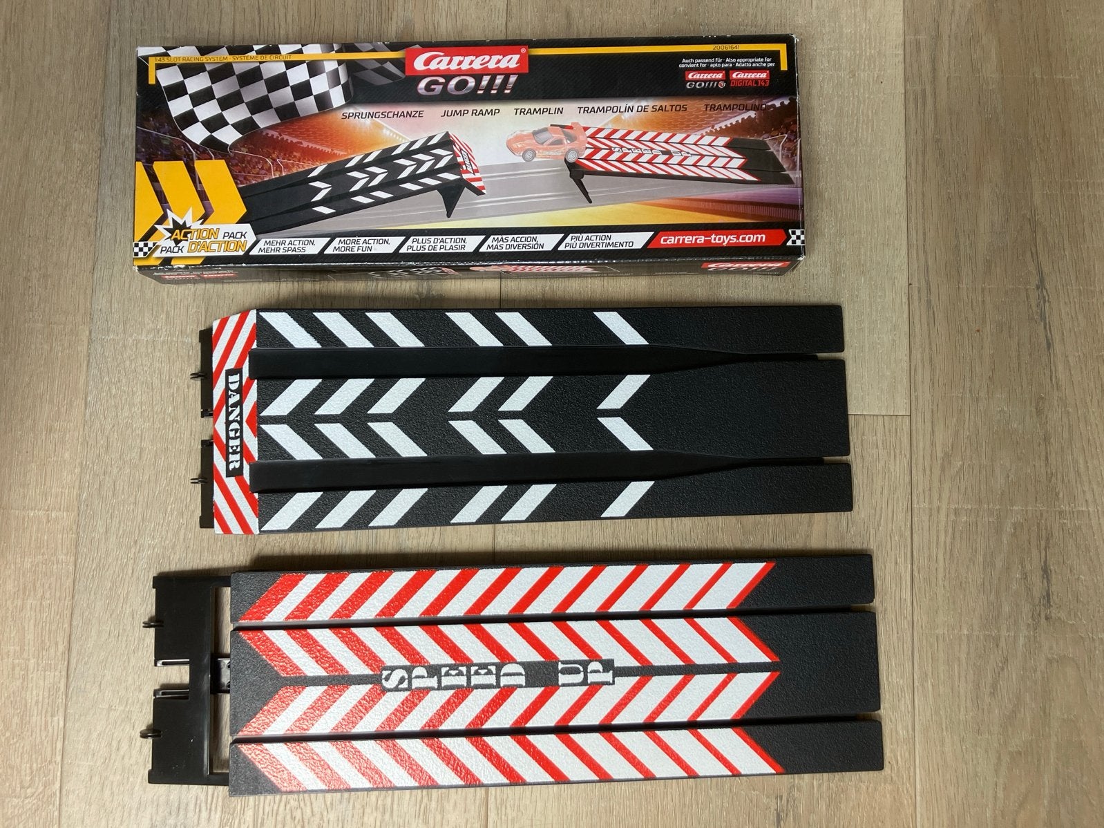Carrera GO!!! Jump Ramp - springschans voor Racebaan, Onderdelen, Carrera, Ophalen of Verzenden, Zo goed als nieuw