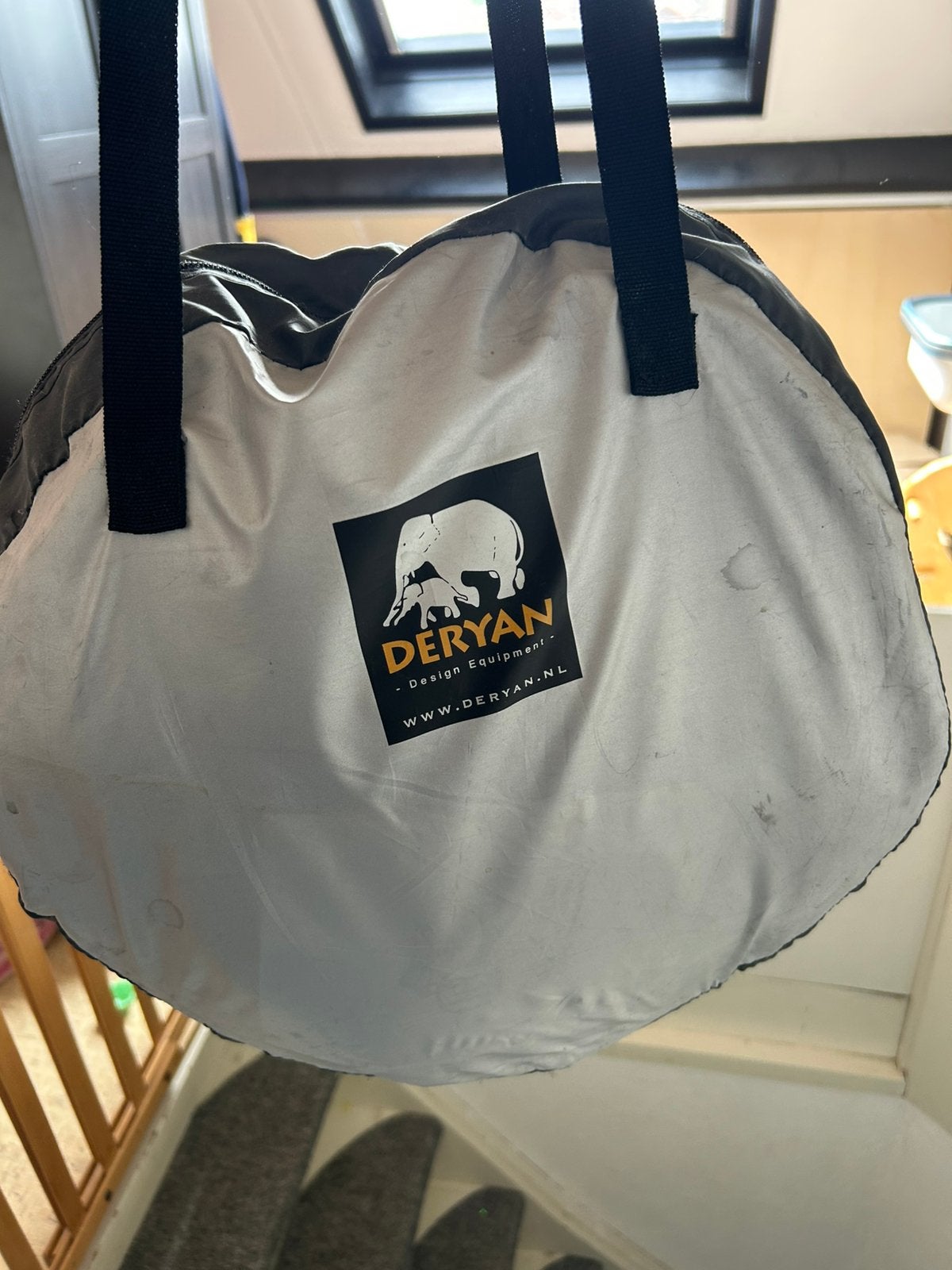 Deryan babytentje reiswieg incl matras en zacht opdekje, Ophalen, Zo goed als nieuw, Tot en met 2