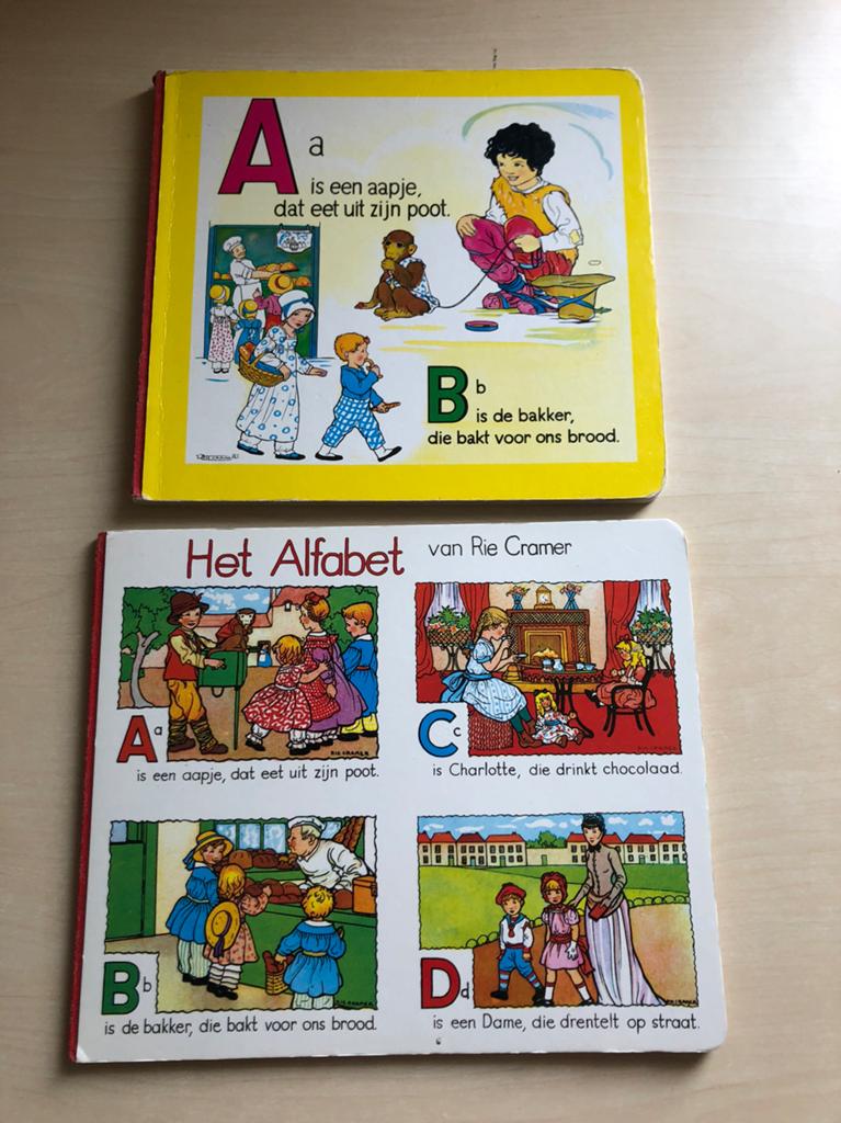 A is een aapje door Rie Cramer, Antiek en Kunst, Ophalen of Verzenden