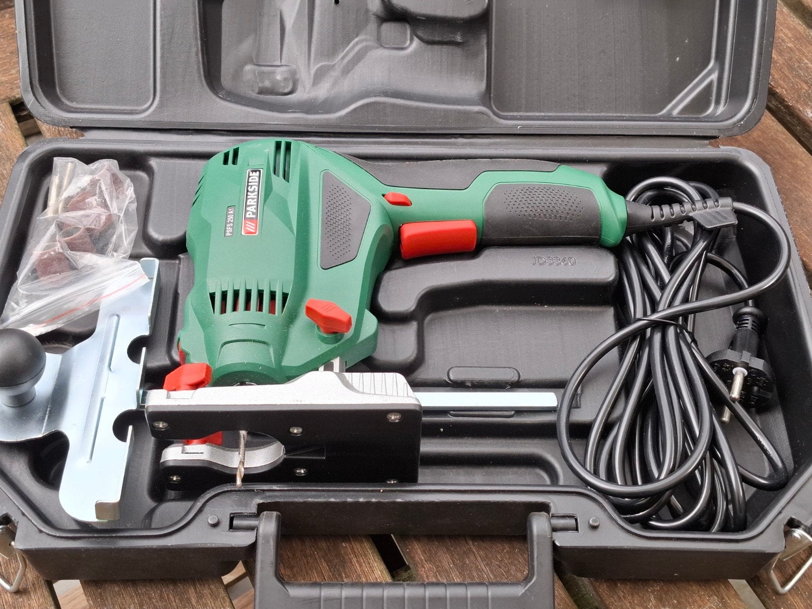 Parkside freesmachine, Decoupeerzaag, Ophalen of Verzenden, Zo goed als nieuw, 30 tot 70 mm