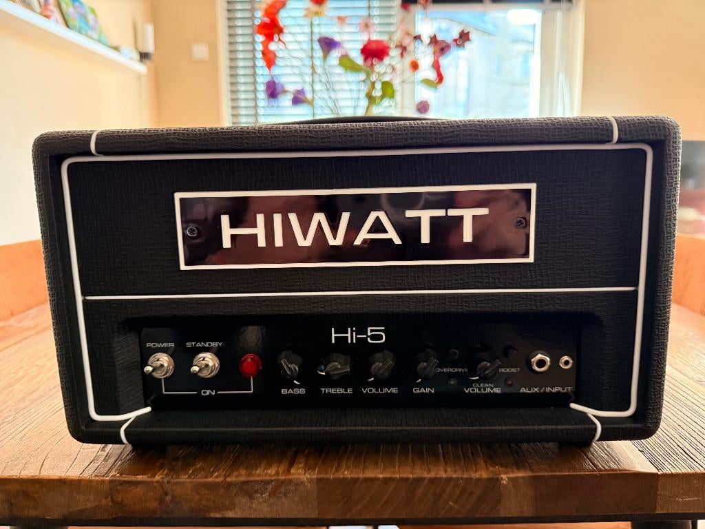 Hiwatt Hi-5 buizenversterker - 5 W, Muziek en Instrumenten, Ophalen of Verzenden, Zo goed als nieuw, Gitaar, Minder dan 50 watt