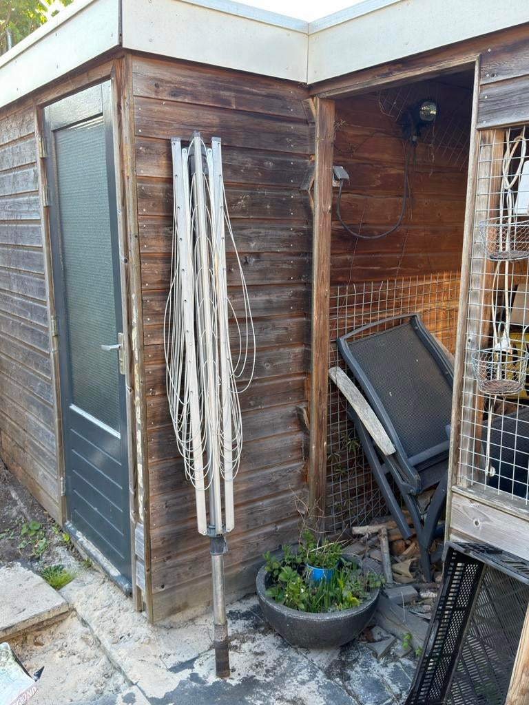 Schuur met houthok, Tuin en Terras, Ophalen, Gebruikt, Hout, Overige typen