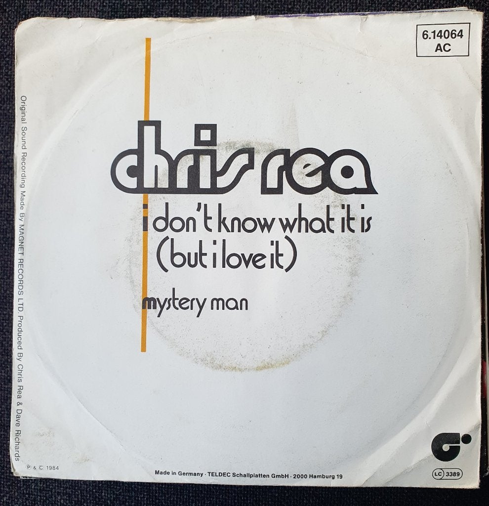 Chris Rea - I Don't Know What It Is But I Love It, Gebruikt, Verzenden, 7 inch, Fotohoes
