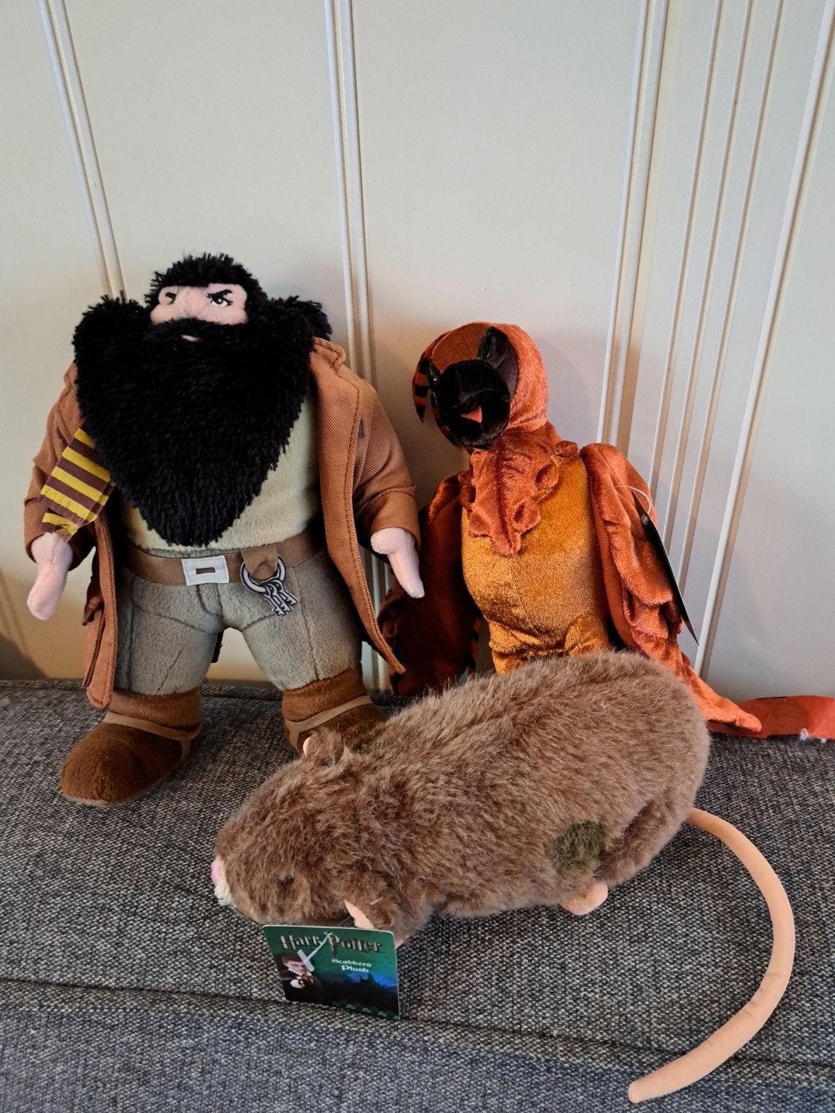 Harry Potter Knuffels: Hagrid, Felix en Scurfiet, Kinderen en Baby's, Overige merken, Overige karakters, Overige typen, Ophalen of Verzenden