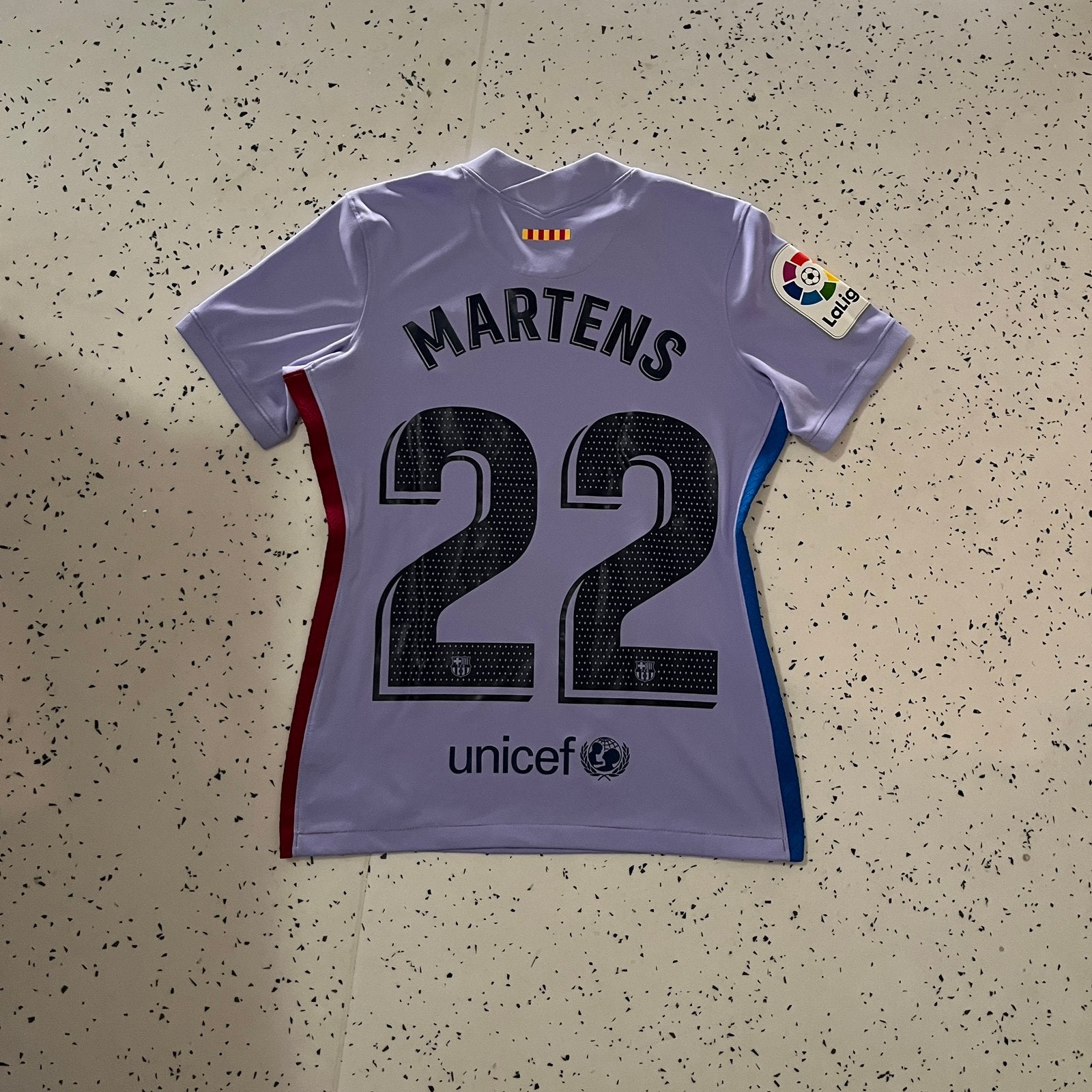 Lieke Martens FC Barcelona Nike Authentiek Vrouwen S, Paars, Nieuw, Ophalen of Verzenden, Voetbal