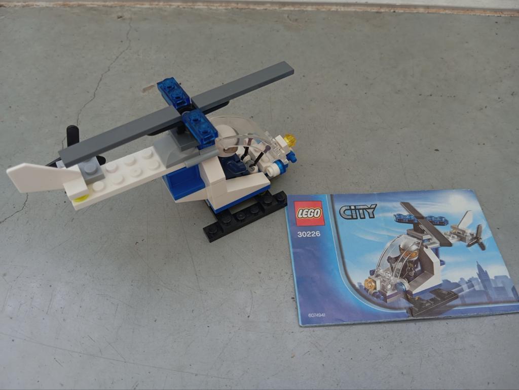 LEGO City Politiehelikopter 30226 met instructies, Compleet, Lego, Ophalen of Verzenden, Complete set