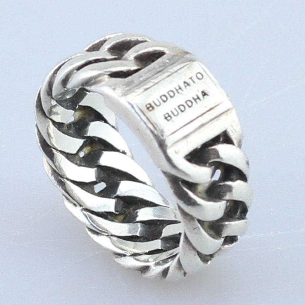 Buddha to Buddha Chain Ring Maat 16, Buddha to Buddha, Zo goed als nieuw, Support@buddhatobuddha.com, Buddha to Buddha
Herengracht 419
1017 BP Amsterdam
Netherlands