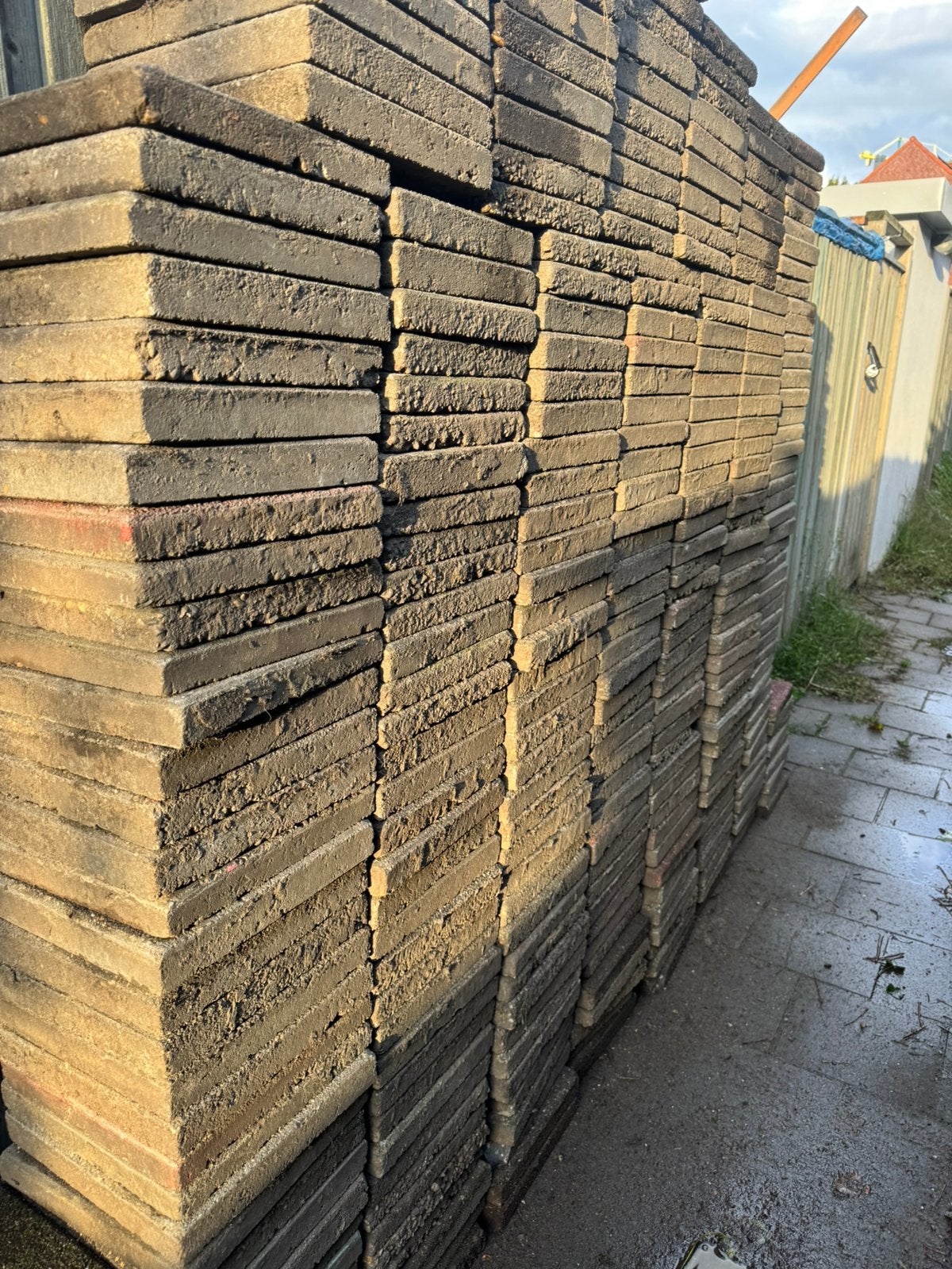 Tuin stenen, Tuin en Terras, Ophalen of Verzenden, Zo goed als nieuw, 250 cm of meer, Palen