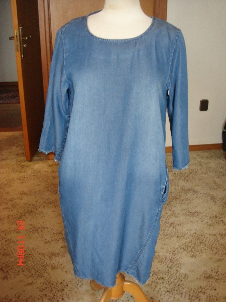 Mooie spijker jurk maat M merk Stroke, Kleding | Dames, Maat 38/40 (M), Blauw, Ophalen of Verzenden, Zo goed als nieuw