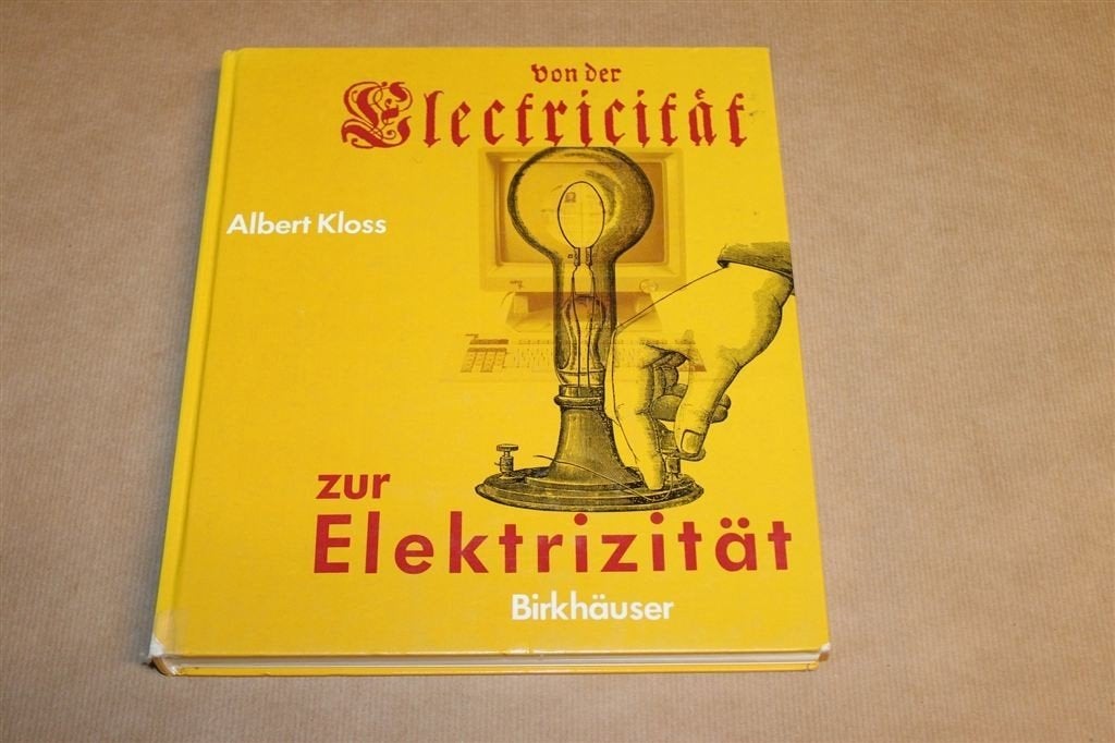 Von der Electricität — Geschichte der Elektrotechnik, Ophalen of Verzenden, Gelezen