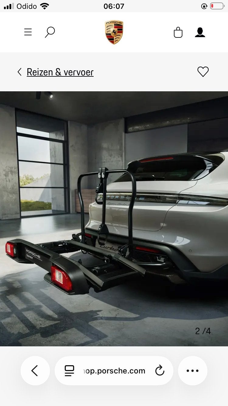 Porsche Taycan Sport Cross Turismo fietsendrager nieuw, Ophalen, Nieuw