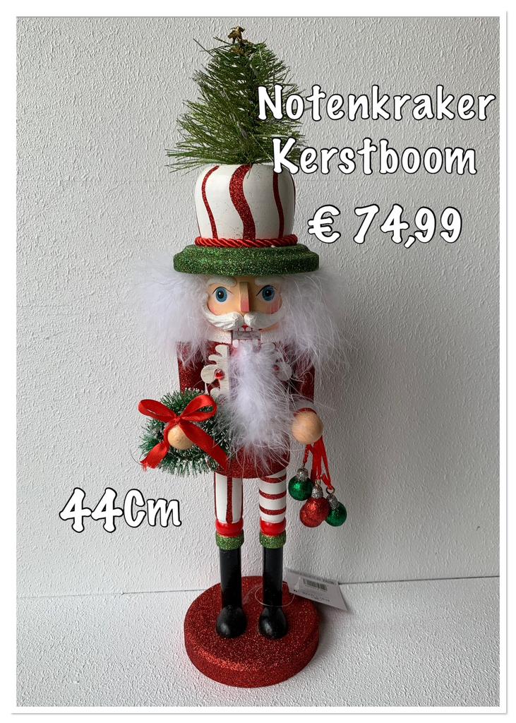 Notenkraker Kerstboom Nieuw, Ophalen of Verzenden, Nieuw