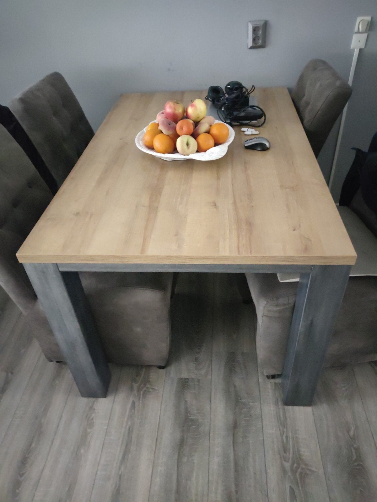 Complete Woonkamerset: TV-meubel, Kast, Dressoir & Eettafel, Overige houtsoorten, 100 tot 150 cm, Ophalen of Verzenden, Zo goed als nieuw