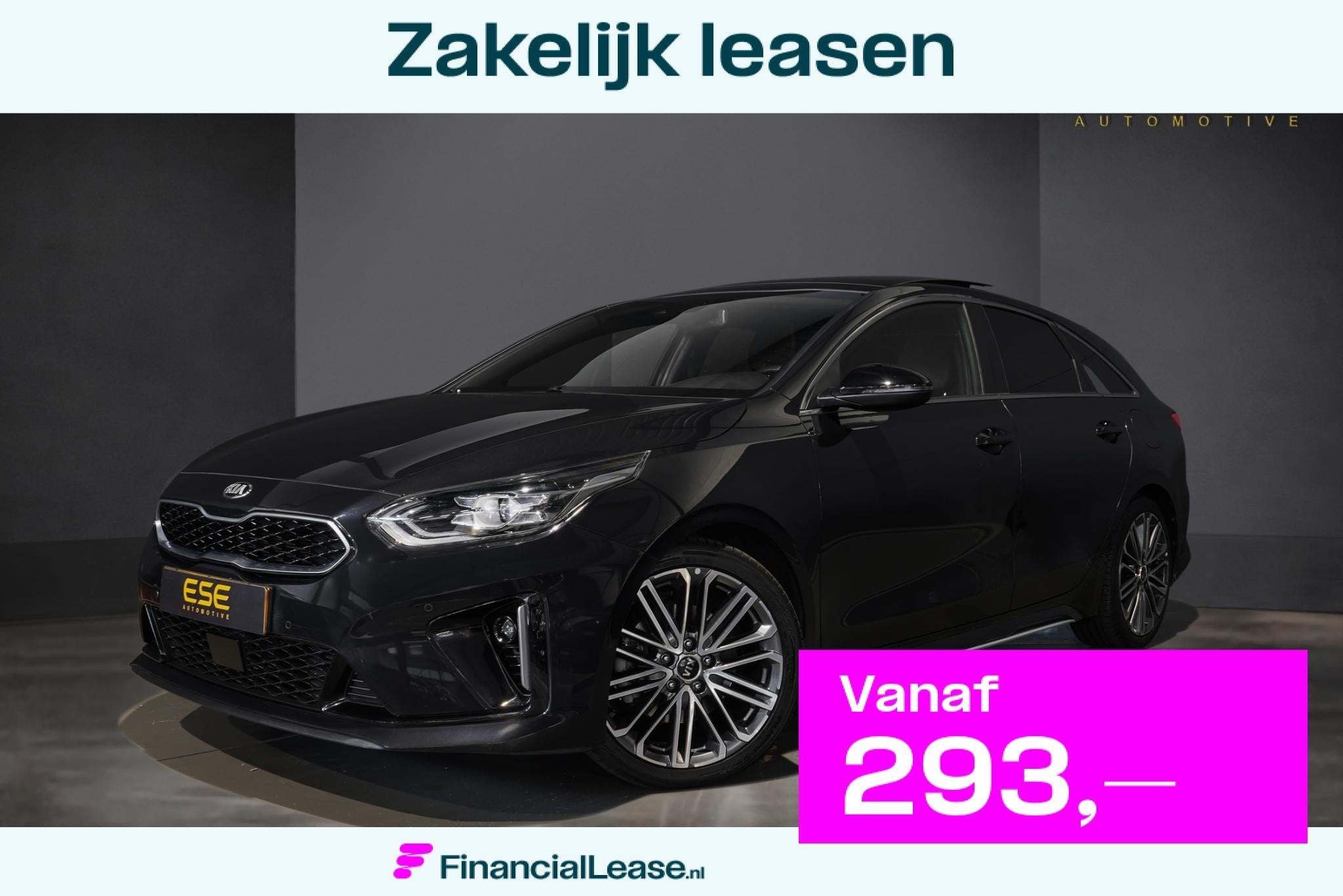 Kia ProCeed 1.4 T-GDI GT-PlusLine | Panorama | Carplay | Cam, Stof, Euro 6, 4 cilinders, Zwart