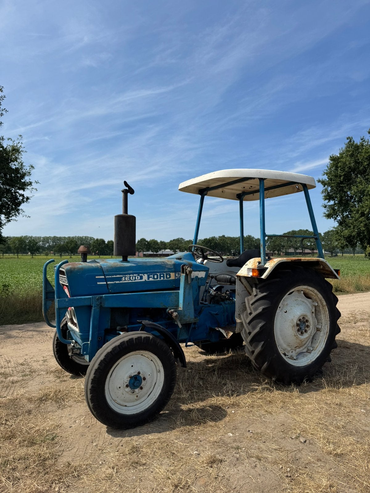 Ford 3600 tractor met voorlader, Ophalen, Gebruikt, Ford, Tot 80 Pk