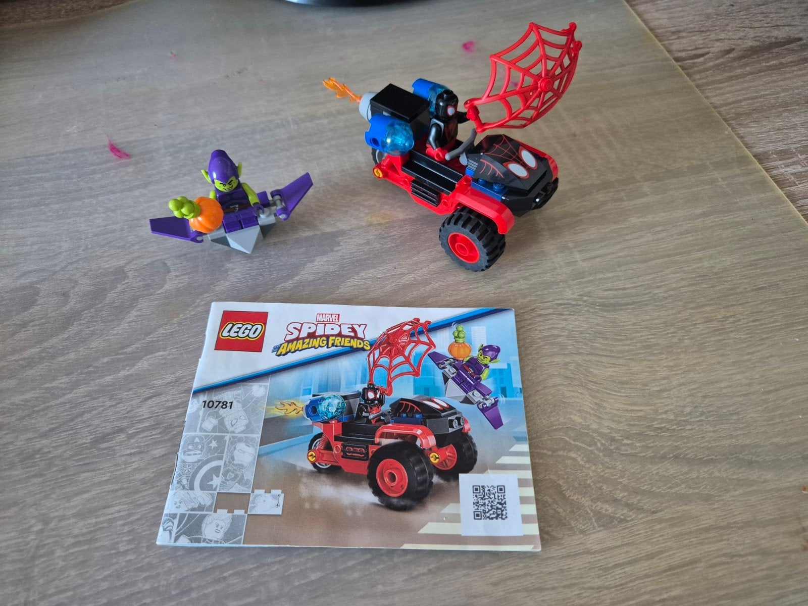 LEGO spiderman, Ophalen of Verzenden, Zo goed als nieuw