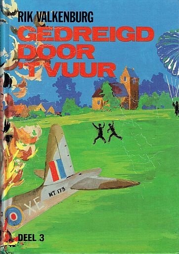 Rik VALKENBURG - Gedreigd door t vuur - deel 3, Tweede Wereldoorlog, Ophalen of Verzenden, Zo goed als nieuw, Rik Valkenburg