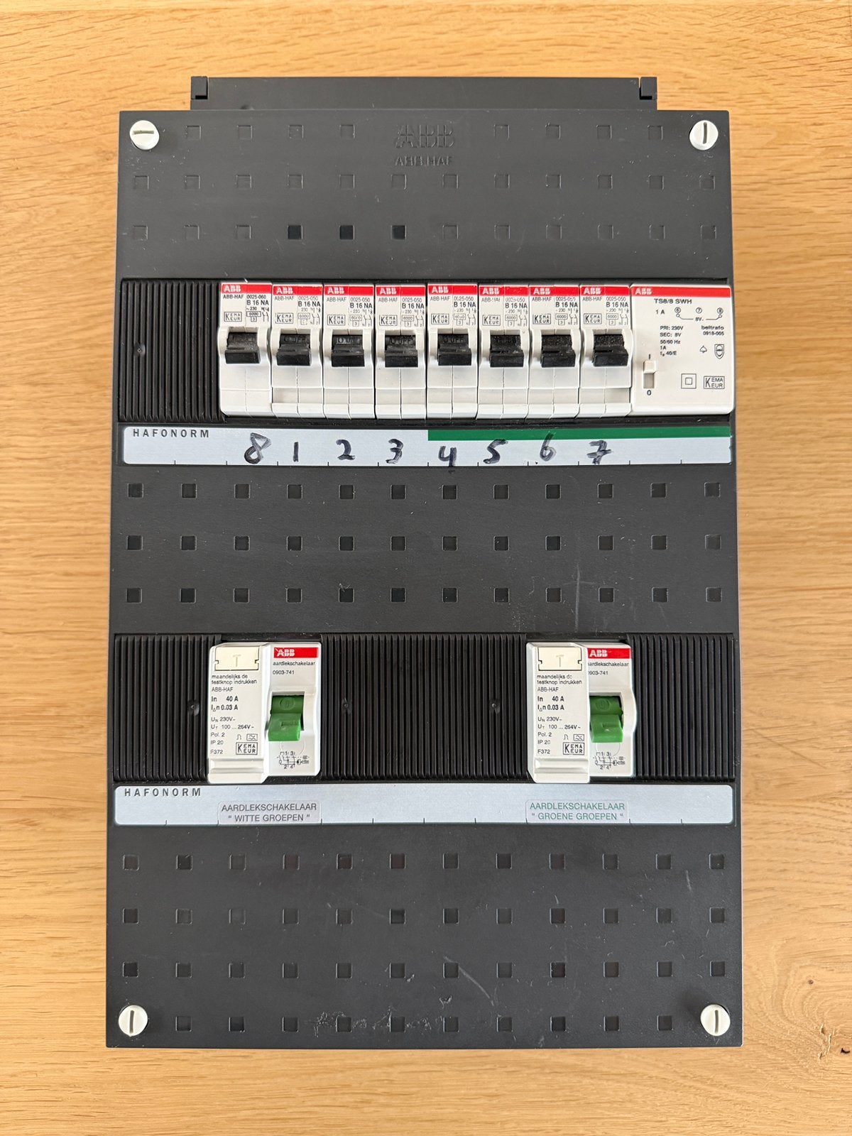 ABB Groepenkast, Ophalen of Verzenden, Zo goed als nieuw, ABB, Groepenkast
