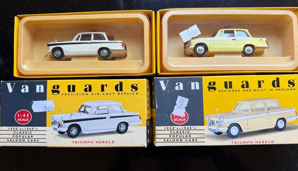 Vanguards Triumph Herald 1/43 - Nieuw in doos, Auto, Vanguards, Nieuw, Ophalen of Verzenden