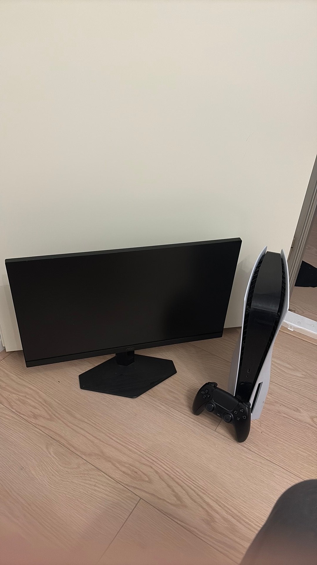 Ps5 + controller + plus monitor, Ophalen, Zo goed als nieuw