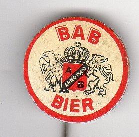 Speldje BAB BIER ANNO 1550 BROUWERIJ AIGLE BELGICA BRUGGE A8, Ophalen of Verzenden, Gebruikt, Overige onderwerpen