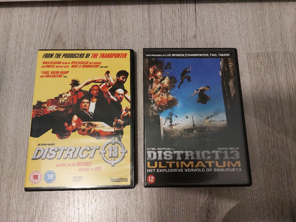 DVD's District 13, Vanaf 12 jaar, Ophalen of Verzenden, Zo goed als nieuw, Actie