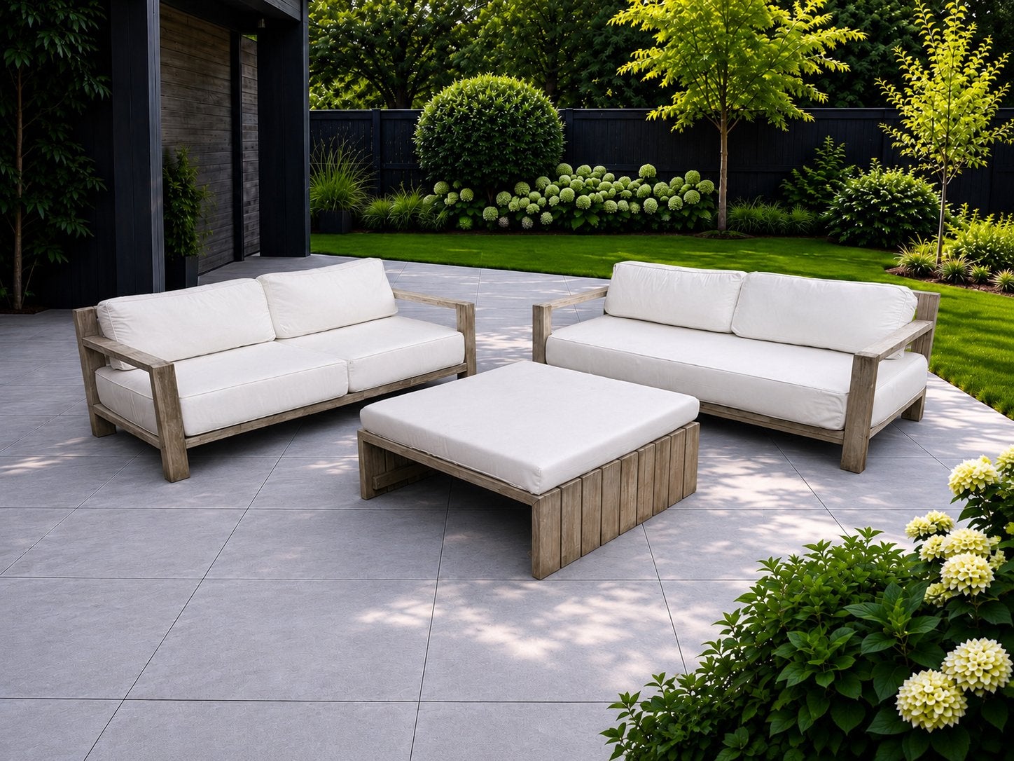 Borek Miami Beach Tuinset Loungeset, Tuin en Terras, Tuinsets en Loungesets, Ophalen, Wicker, Bank