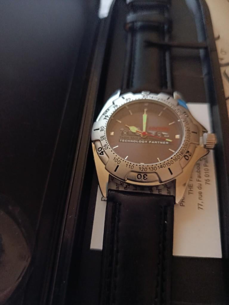 Vintage McLaren-Loctite horloge, Overige merken, Staal, Met bandje, Polshorloge
